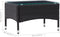 vidaXL - Salontafel - 60x40x36 - cm - poly - rattan - zwart
