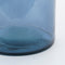 Mica Decorations Guan - Fles Vaas - H40 x Ø15 cm - Gerecycled Glas - Blauw