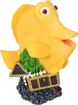 Flamingo Aquarium accessoire Gele Vis - 9 x 5 x 11 cm