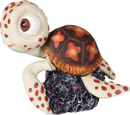 Flamingo Aquarium accessoire Schildpad - 8 x 6 x 7 cm - Multi