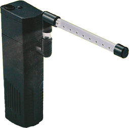 Flamingo - Aquarium Binnenfilter Swordfish - Zwart - 3.5x5x13.5cm - tot 60 liter