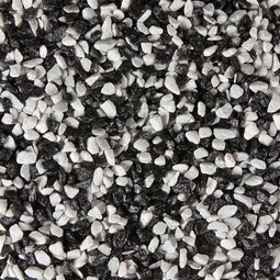 Flamingo - Aquariumgrind Gruzo - Zwart/Wit - 1 kg