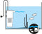 Flamingo binnen aquariumfilter Swordfish 700 - 7,5x7,5x20,5 cm