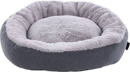 FLAMINGO-Dierenmand-Suza-rond-50x50x15-cm-grijs