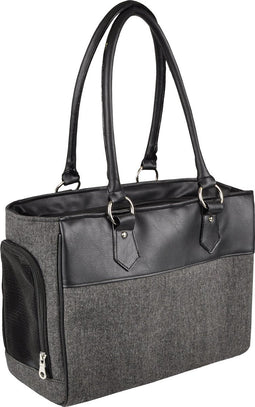 Flamingo - Hondentas Lior - Zwart - 45 x 19 x 29 cm