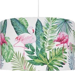 FLAMINGO - Kinderlamp - Groen - Polyester