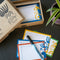 Flashcard Correctbook 75mmx110mm lijn assorti