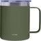 FLASKE Camp Cup - Moss - 400ml - RVS Thermosbeker van 400ML - Geschikt als drinkbeker en Koffiebeker to Go