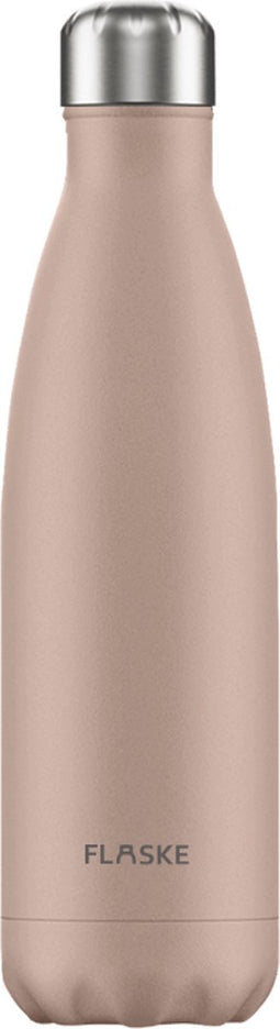 FLASKE Cloud - RVS Drinkfles van 500ML- Geschikt als waterfles, thermosfles en thermoskan