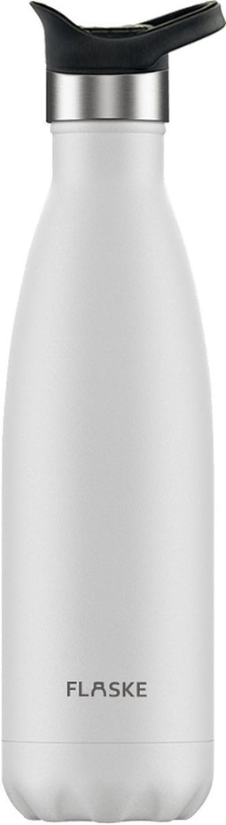 FLASKE FLASKE Sports Bottle - Ice - RVS Drinkfles van 500ML- Geschikt als waterfles, thermosfles en thermoskan