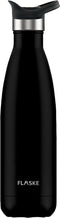 FLASKE FLASKE Sports Bottle - Night - RVS Drinkfles van 500ML- Geschikt als waterfles, thermosfles en thermoskan
