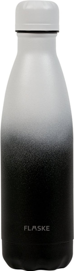 FLASKE Gradient Mono - RVS Drinkfles van 500ML- Geschikt als waterfles, thermosfles en thermoskan