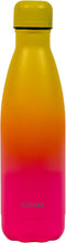 FLASKE Gradient Sunset - RVS Drinkfles van 500ML - Geschikt als waterfles, thermosfles en thermoskan