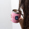 FLASKE Koffiebeker Coffee Cup - Flower - 250ml - RVS Koffiebeker to Go van 250ML