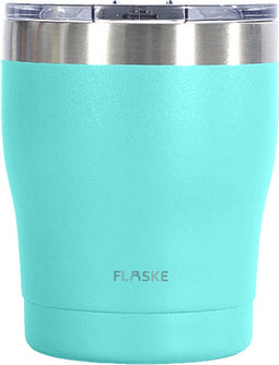 FLASKE Koffiebeker Coffee Cup - Wave - 250ml - RVS Koffiebeker to Go van 250ML