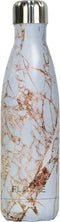 FLASKE Marble Shine - RVS Drinkfles van 500ML - Geschikt als waterfles, thermosfles en thermoskan