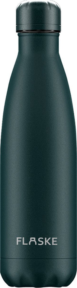 FLASKE Moss Match - RVS Drinkfles van 500ML- Geschikt als waterfles, thermosfles en thermoskan