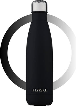 FLASKE Night - RVS Drinkfles van 500ML- Geschikt als waterfles, thermosfles en thermoskan