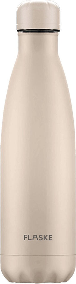 FLASKE Pale Match - 500ml - RVS Drinkfles van 500ML - Geschikt als waterfles, thermosfles en thermoskan