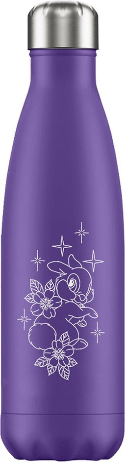 FLASKE Rabbit - RVS Drinkfles van 500ML- Geschikt als waterfles, thermosfles en thermoskan