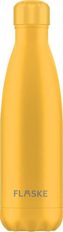 FLASKE Sun Match - RVS Drinkfles van 500ML- Geschikt als waterfles, thermosfles en thermoskan