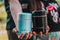 FLASKE Thermos Food Pots - Azure - 400ml - Herbruikbare Voedselcontainer Thermos van 400ML