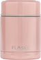 FLASKE Thermos Food Pots - Flower - 400ml - Herbruikbare Voedselcontainer Thermos van 400ML