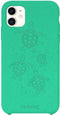 FLASKE Turtle Biocase Iphone 11 - 100% Biologisch Afbreekbaar - Wireless Charging - Valbescherming tot 2 meter