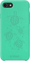 FLASKE Turtle Biocase Iphone 6 Iphone 7 Iphone 8 - 100% Biologisch Afbreekbaar - Wireless Charging - Valbescherming tot 2 meter