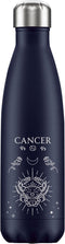 FLASKE Zodiac - Cancer - RVS Drinkfles van 500ML- Geschikt als waterfles, thermosfles en thermoskan