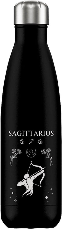 FLASKE Zodiac - Sagittarius - RVS Drinkfles van 500ML- Geschikt als waterfles, thermosfles en thermoskan
