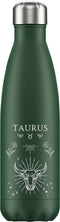 FLASKE Zodiac - Taurus - RVS Drinkfles van 500ML- Geschikt als waterfles, thermosfles en thermoskan