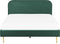 FLAYAT - Tweepersoonsbed - Groen - 180 x 200 cm - Fluweel