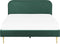 FLAYAT - Tweepersoonsbed - Groen - 180 x 200 cm - Fluweel