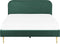 FLAYAT - Tweepersoonsbed - Groen - 180 x 200 cm - Fluweel
