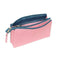 El Pulpo Pennenetui - 3 vakken - Blauw Roze - 22 x 12 x 3 cm
