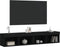 vidaXL - Tv-meubels - met - LED-verlichting - 2 - st - 80x30x30 - cm - zwart