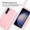 iMoshion Hoesje Geschikt voor Samsung Galaxy S23 Hoesje Met Koord - iMoshion Siliconen design hoesje met koord - Roze / Retro Pink