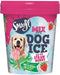 Smoofl Premium Hondensnacks: Ijs voor honden als een snack om af te koelen in de zomer en als een gezonde hond traktatie met verfrissend effect, honden ijs met aardbei