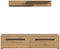 Furnilux Canu Lowboard - TV meubel - Staand-hangend - Basaltgrijs - 33x170x38cm