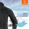 Fleece Fietsen Jacket Man Winter Thermische Mountainbike Jas Waterdicht Fiets Jas Winddicht Reflecterende Mtb Jas