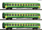 Fleischmann 3 stuks - Set: Eurofima Rijtuigen - GYSEV