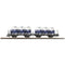 Fleischmann 6660046 N dubbele containerwagen van de DB