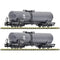 Fleischmann 825819 N set van 2 ketelwagens van de VTG