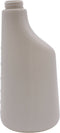 Fles 600 ml transparant gerecycleerd PE