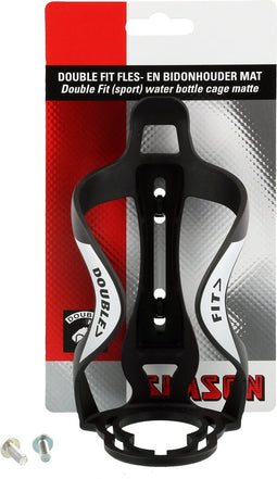 Fles- en bidonhouder Simson Double Fit - mat zwart