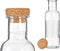 Fles Hoop Transparant Kurk Glas (1070 ml)