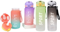 Fles met deksel en rietje Bewinner Multicolour 800 ml