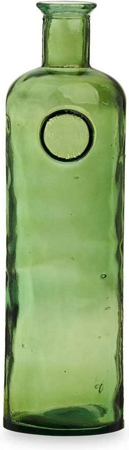 Fles Stamp Decoratie 14 x 44 x 13 cm Groen (4 Stuks)