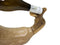 Fleshouder eend - 33x15x26 - Naturel - Teak/bamboe